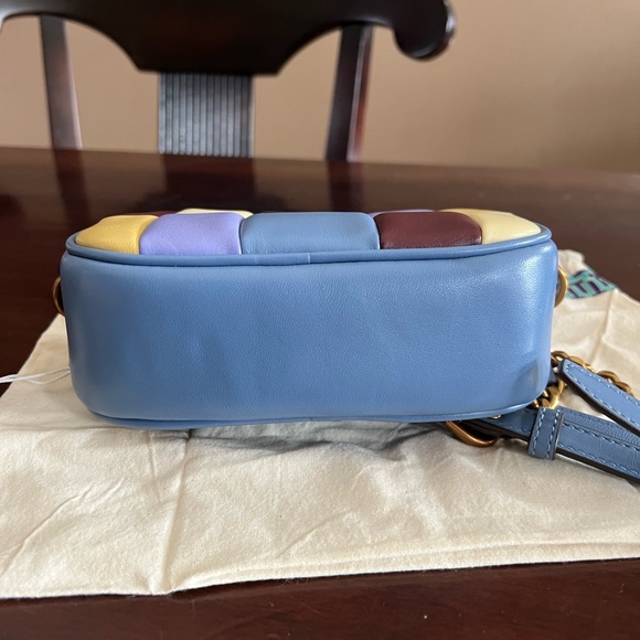 Tory Burch Kira patchwork small camera bag Multi color - Picture 8 of 9